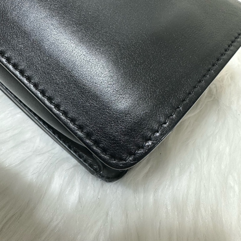 Dior  #J’ADIOR #黑金 #牛皮 肩背 斜背 #鏈包 #手拿包 保留中-19