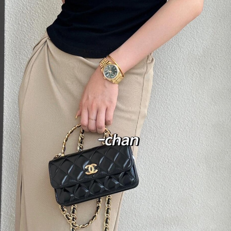 Chanel 手工提把小凱莉-0