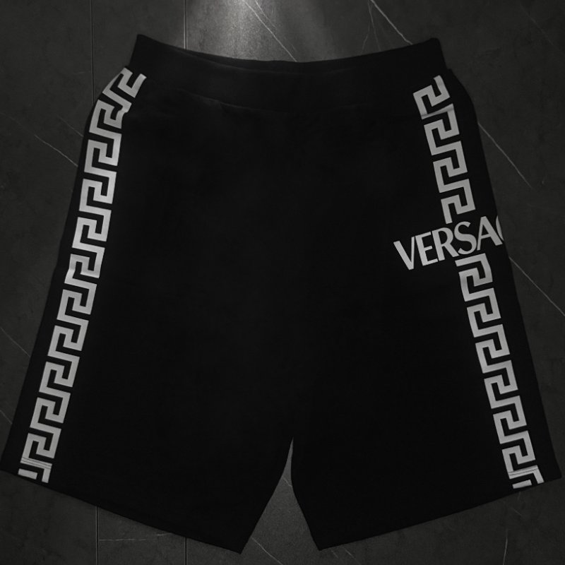 🔥 雙11全面開搶・全館折扣限時開啟!【VERSACE-凡賽斯】經典串標設計短褲-0