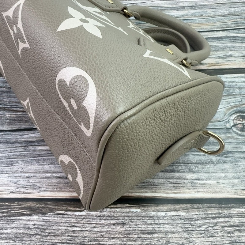 Louis Vuitton 路易威登M46575經典SPEEDY BANDOULIÈRE 20 奶茶波士頓包 晶片款-13