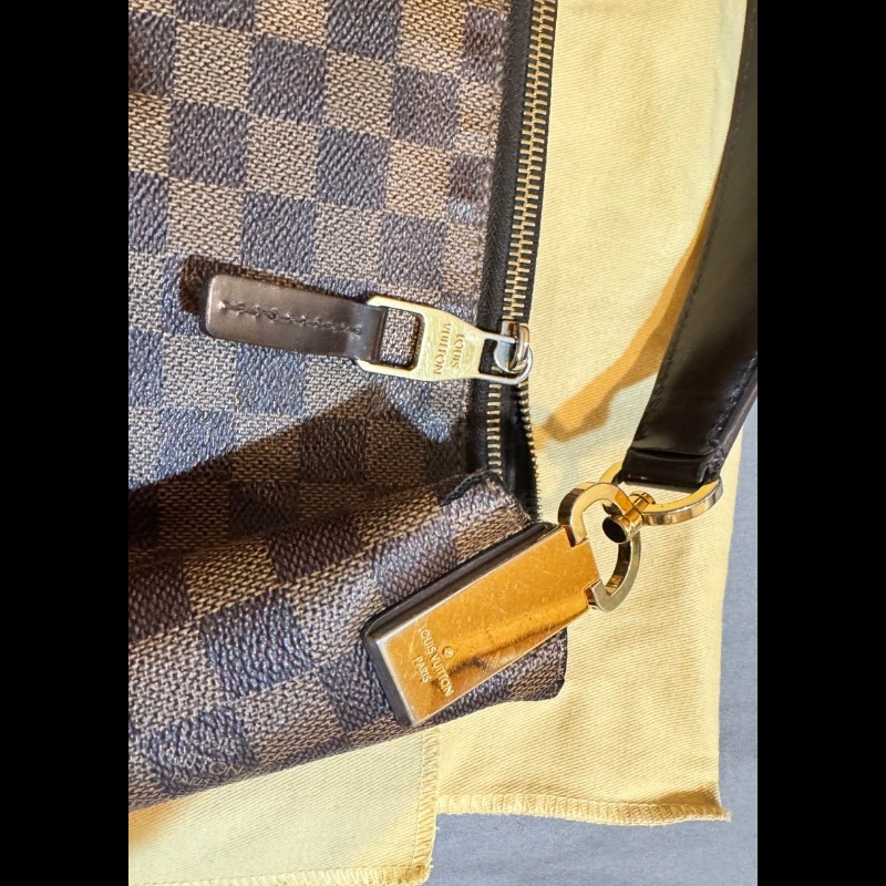LV 絕版 稀有款 棋格 肩背包-26
