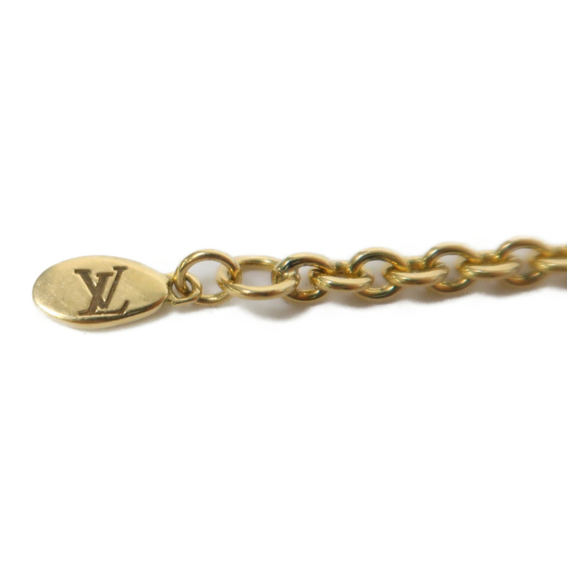 LOUIS VUITTON 【激減優惠】PVD鈦金屬/18K黃金Les Gastons Vuitton Designer吊飾藍色/金色-5