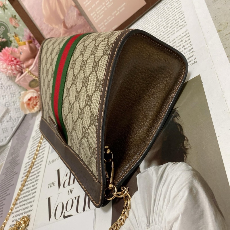 【GUCCI古馳】經典Ophidia系列GG 手拿包-9