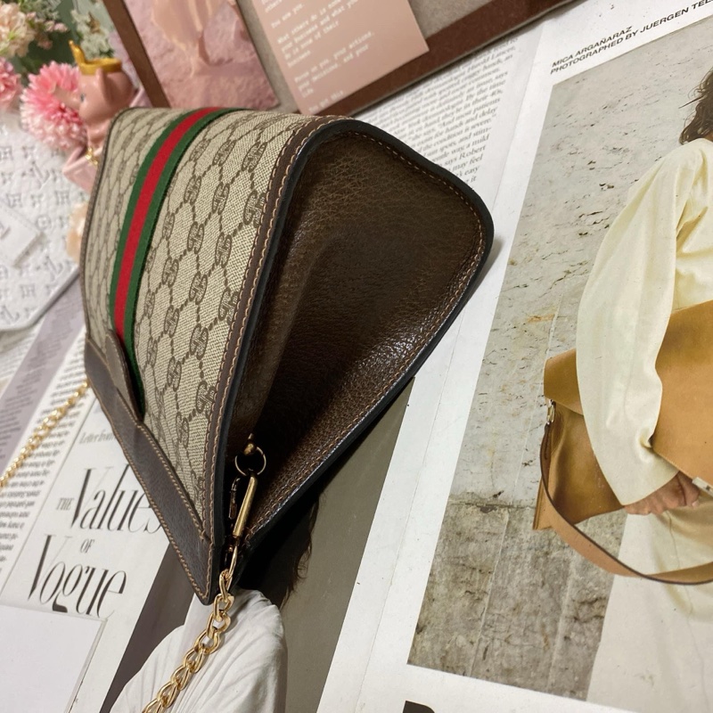 【GUCCI古馳】經典Ophidia系列GG 手拿包-11