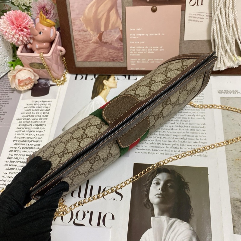 【GUCCI古馳】經典Ophidia系列GG 手拿包-15