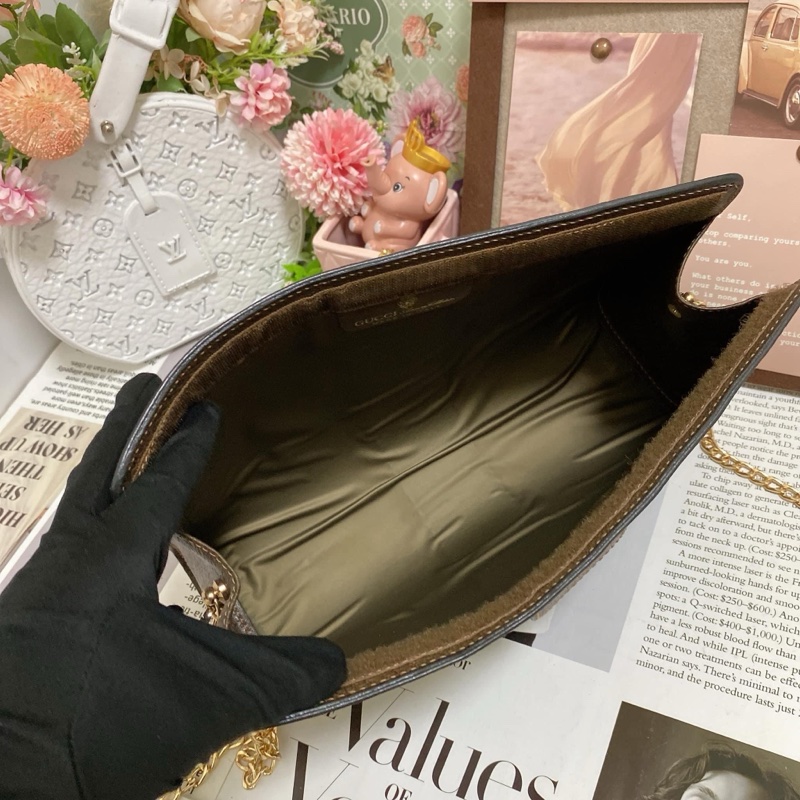 【GUCCI古馳】經典Ophidia系列GG 手拿包-16