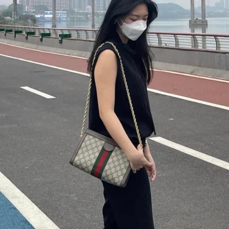 【GUCCI古馳】經典Ophidia系列GG 手拿包-20