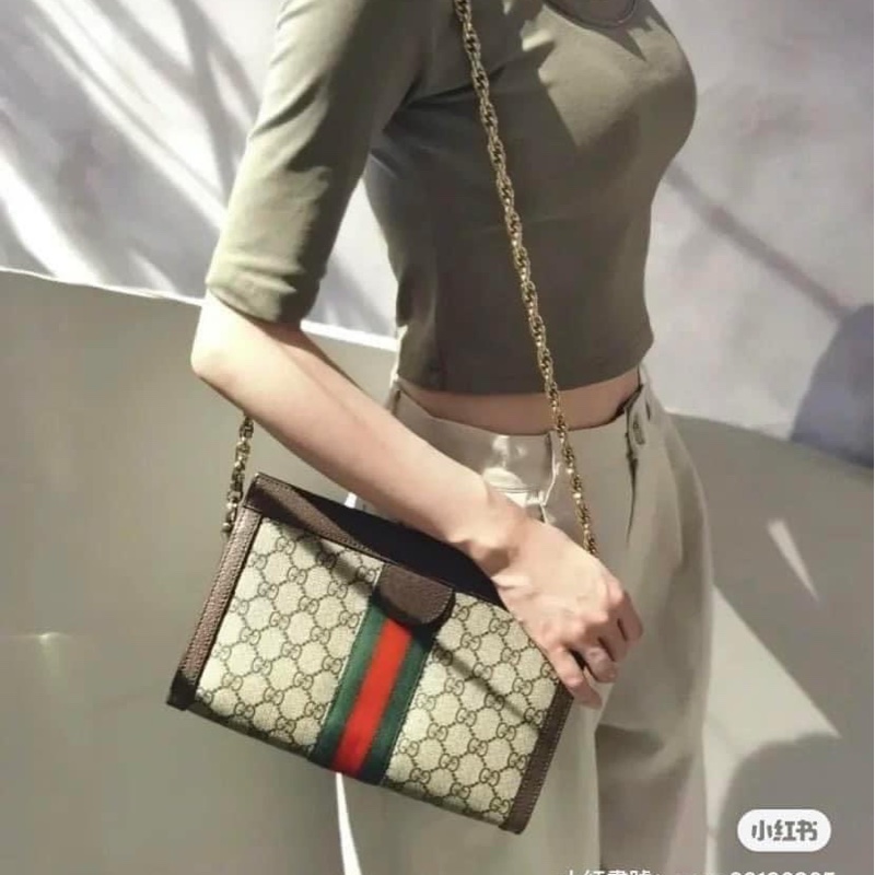 【GUCCI古馳】經典Ophidia系列GG 手拿包-22