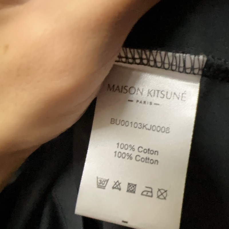 Maison Kitsune 小狐狸🦊 DOUBLE FOX HEAD PATCH CLASSIC TEE-SHIRT-8