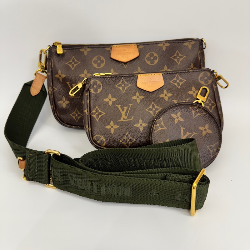 LV Multi Pochette Accessoires 老花五合一麻將包 變形金剛 M44813-0