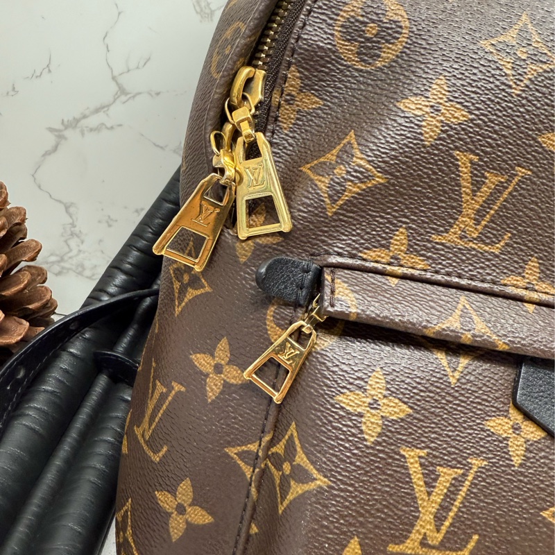 🎒✨LV 路易威登｜Palm Springs 老花背包 PM 雙肩背包 軟墊✨🎒-3