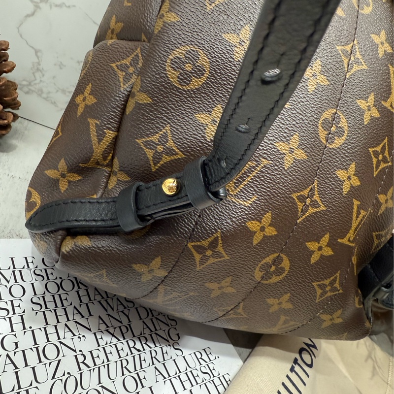 🎒✨LV 路易威登｜Palm Springs 老花背包 PM 雙肩背包 軟墊✨🎒-8