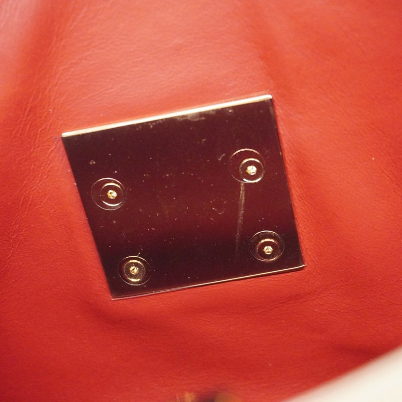 Salvatore Ferragamo 手袋 Gancini 皮革米色女式-8