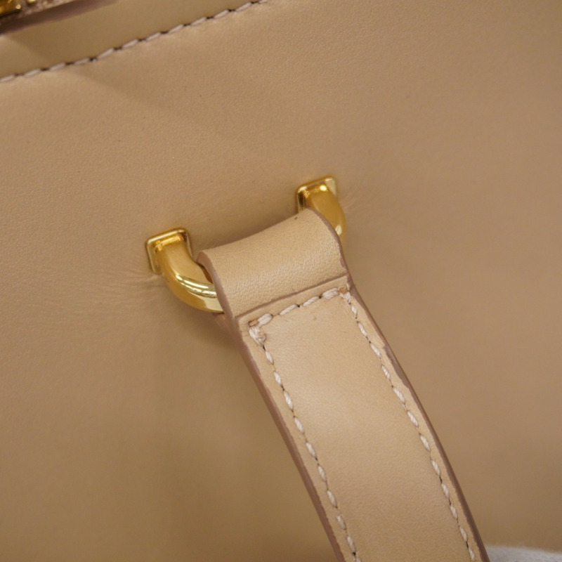 Salvatore Ferragamo 手袋 Gancini 皮革米色女式-11