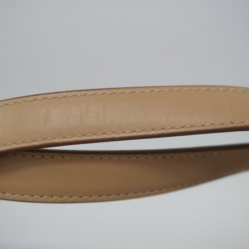 Salvatore Ferragamo 手袋 Gancini 皮革米色女式-12