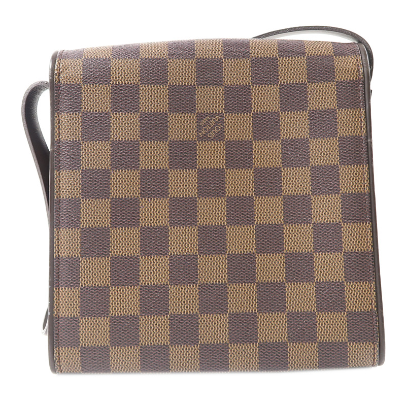 LOUIS VUITTON 【激減優惠】Damier Ebene Tribeca Mini肩背袋啡色-1
