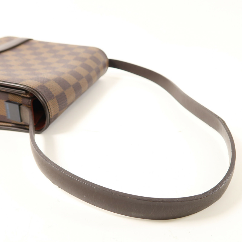 LOUIS VUITTON 【激減優惠】Damier Ebene Tribeca Mini肩背袋啡色-7