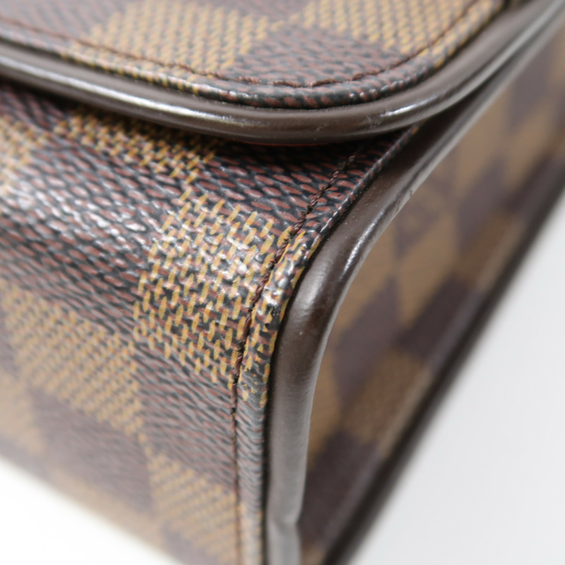 LOUIS VUITTON 【激減優惠】Damier Ebene Tribeca Mini肩背袋啡色-8