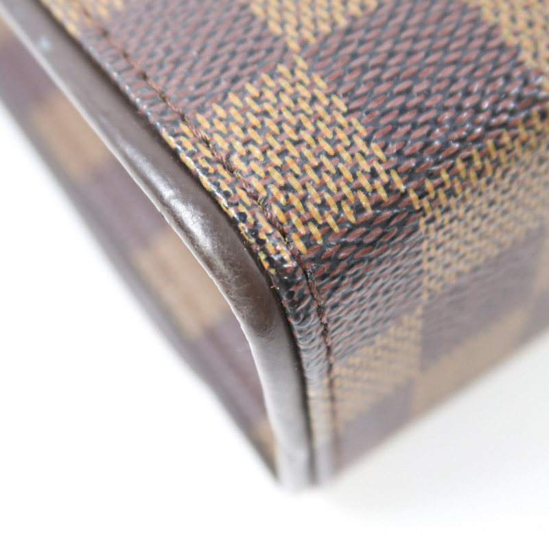 LOUIS VUITTON 【激減優惠】Damier Ebene Tribeca Mini肩背袋啡色-11