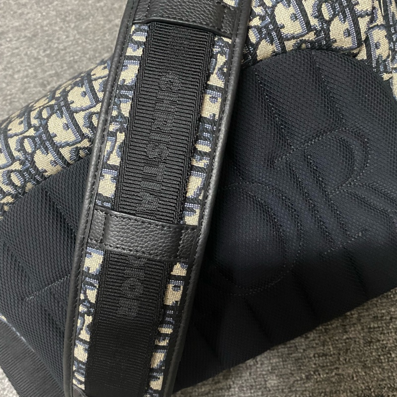 DIOR迪澳DIOR EXPLORER老花帆布郵差包 斜挎包（保留）-10