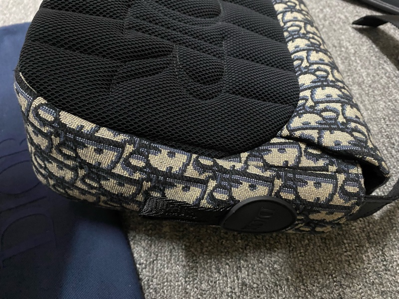 DIOR迪澳DIOR EXPLORER老花帆布郵差包 斜挎包（保留）-11