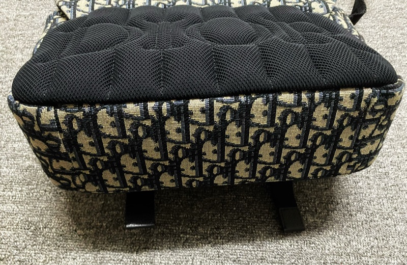 DIOR迪澳DIOR EXPLORER老花帆布郵差包 斜挎包（保留）-18