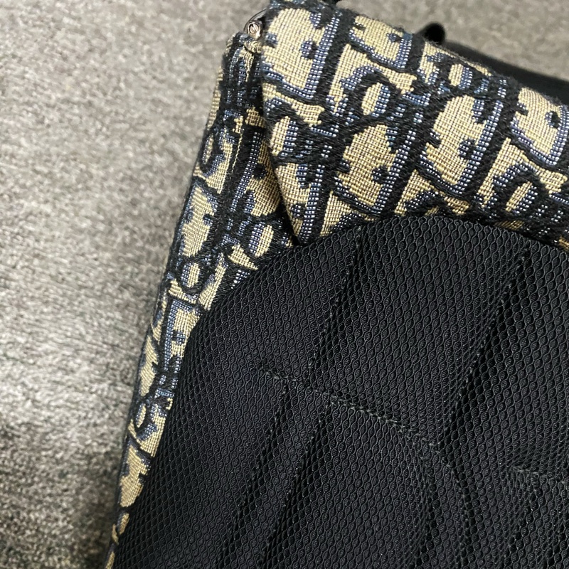 DIOR迪澳DIOR EXPLORER老花帆布郵差包 斜挎包（保留）-16