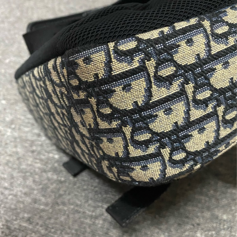 DIOR迪澳DIOR EXPLORER老花帆布郵差包 斜挎包（保留）-21