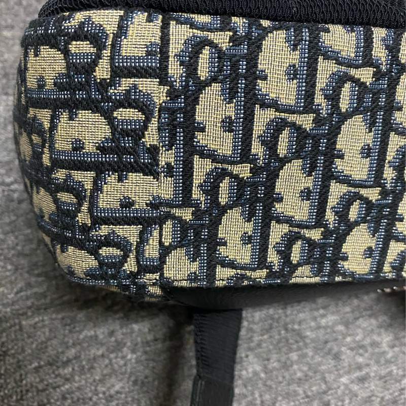 DIOR迪澳DIOR EXPLORER老花帆布郵差包 斜挎包（保留）-22
