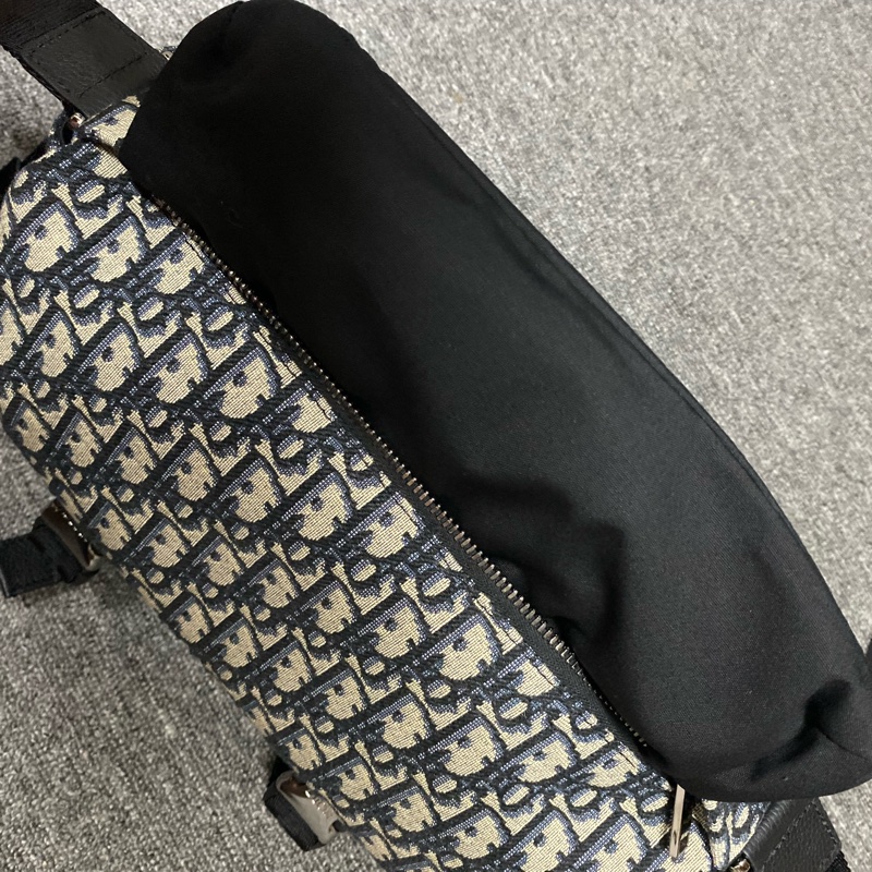 DIOR迪澳DIOR EXPLORER老花帆布郵差包 斜挎包（保留）-32