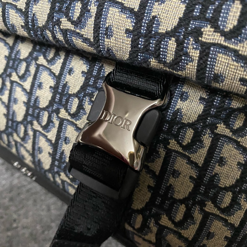 DIOR迪澳DIOR EXPLORER老花帆布郵差包 斜挎包（保留）-34