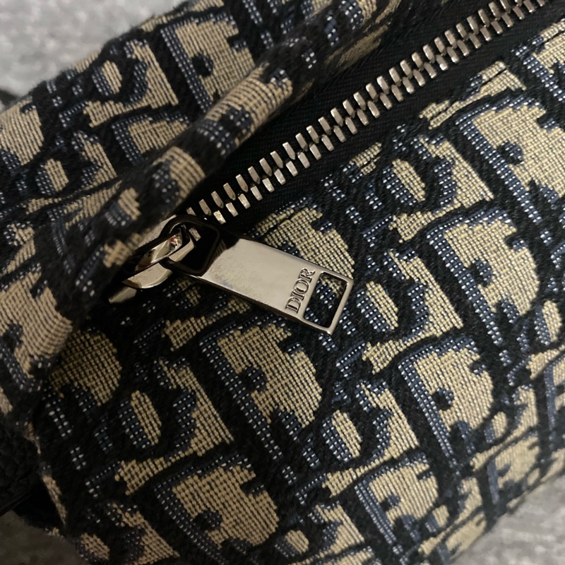 DIOR迪澳DIOR EXPLORER老花帆布郵差包 斜挎包（保留）-37