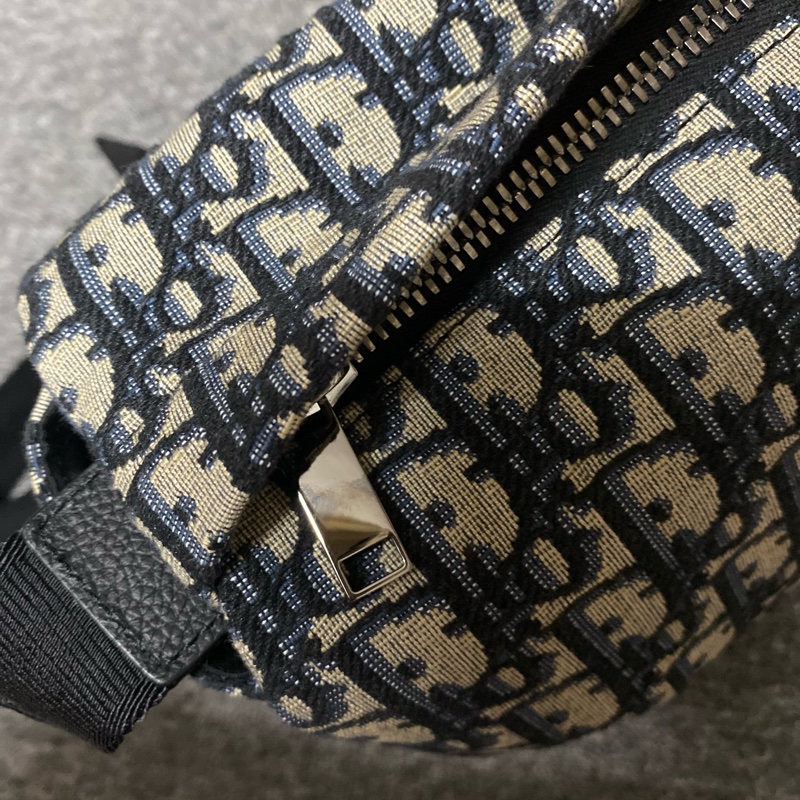 DIOR迪澳DIOR EXPLORER老花帆布郵差包 斜挎包（保留）-38
