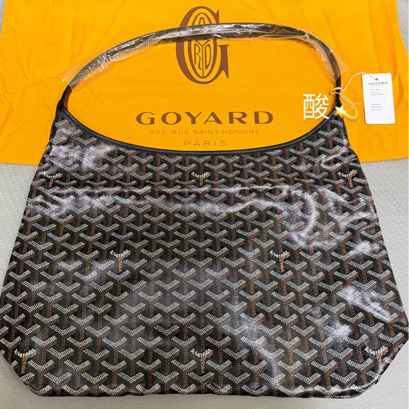 Goyard hobo 黑色 全新全配 巴黎總店抱出❤️-0