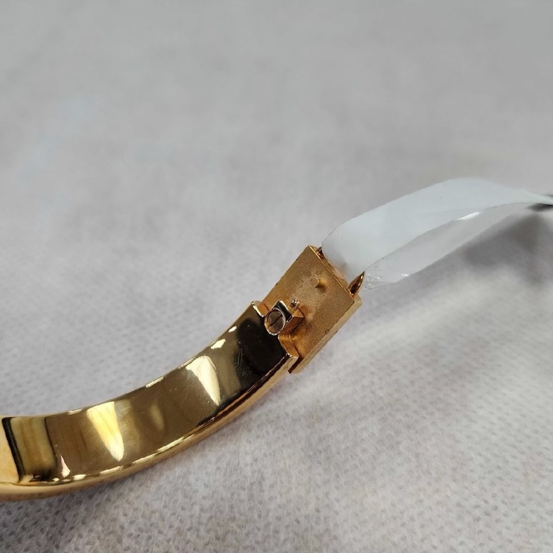 Hermes 愛馬仕 Clic Cadenas 白金 鎖頭 手環 手鐲 手鏈 手飾-23