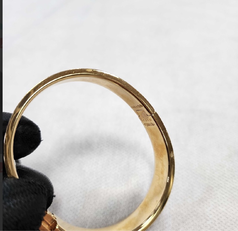 Hermes 愛馬仕 Clic Cadenas 白金 鎖頭 手環 手鐲 手鏈 手飾-25