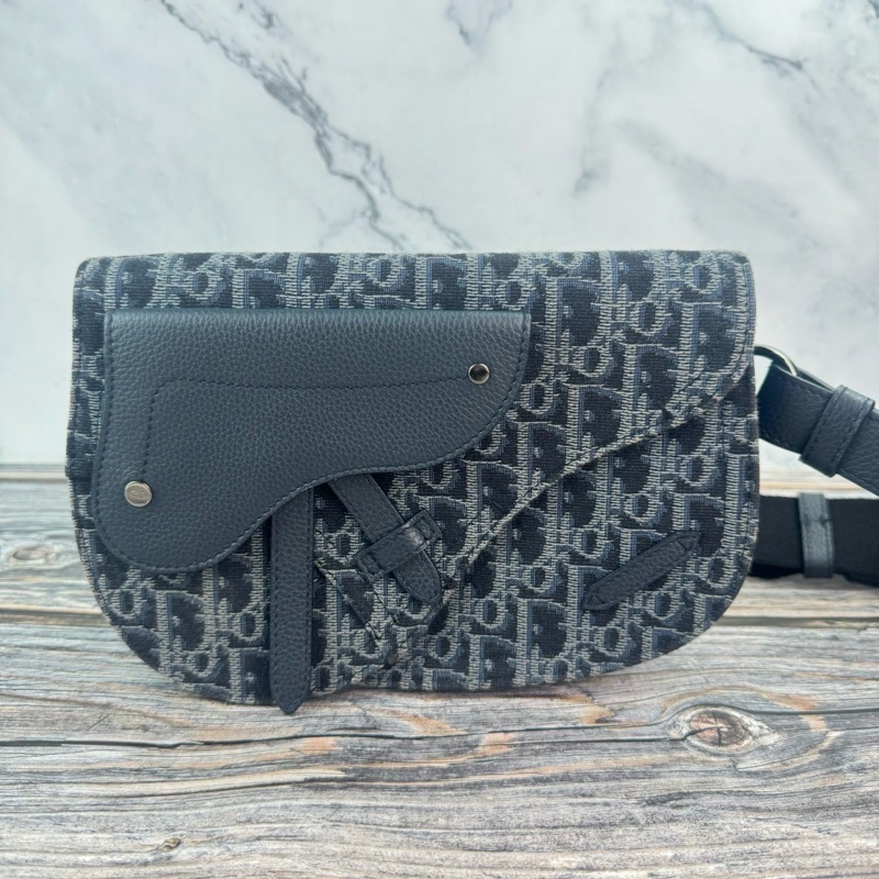 #Dior 老花Saddle 馬鞍 腰包/斜背包-0