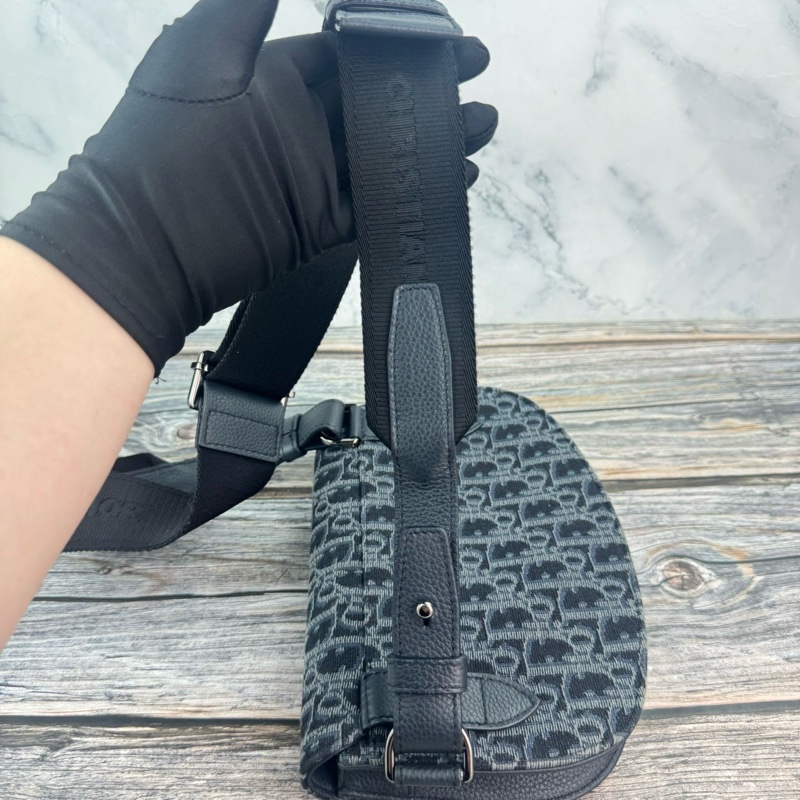 #Dior 老花Saddle 馬鞍 腰包/斜背包-18