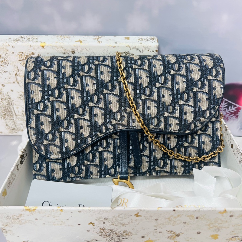 Dior老花大號鏈條包-0