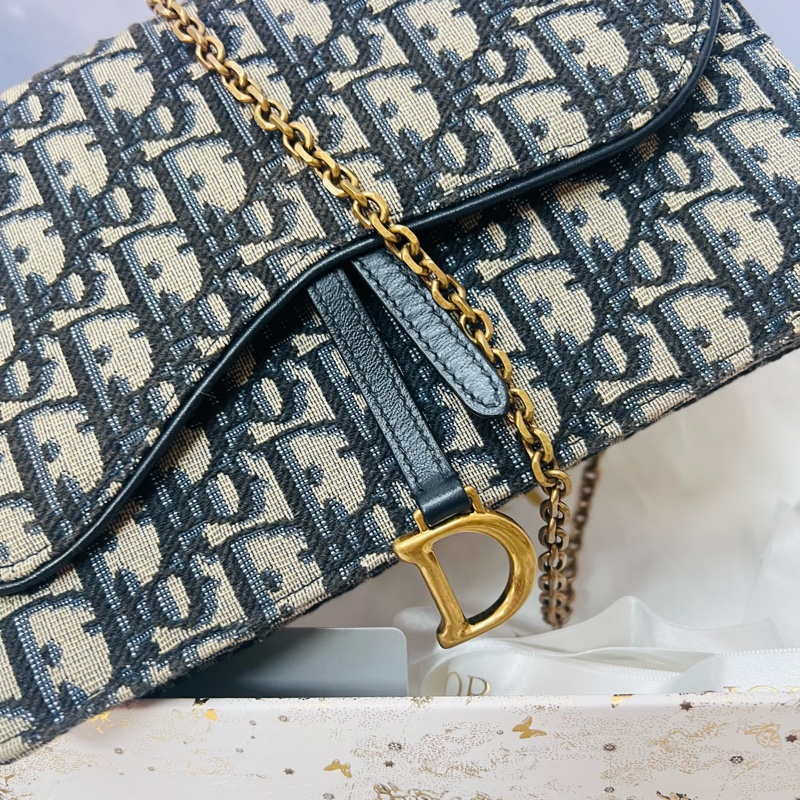 Dior老花大號鏈條包-1