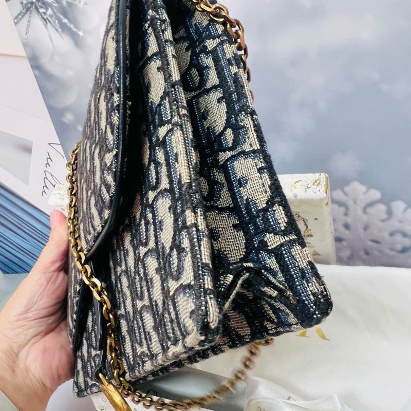 Dior老花大號鏈條包-3