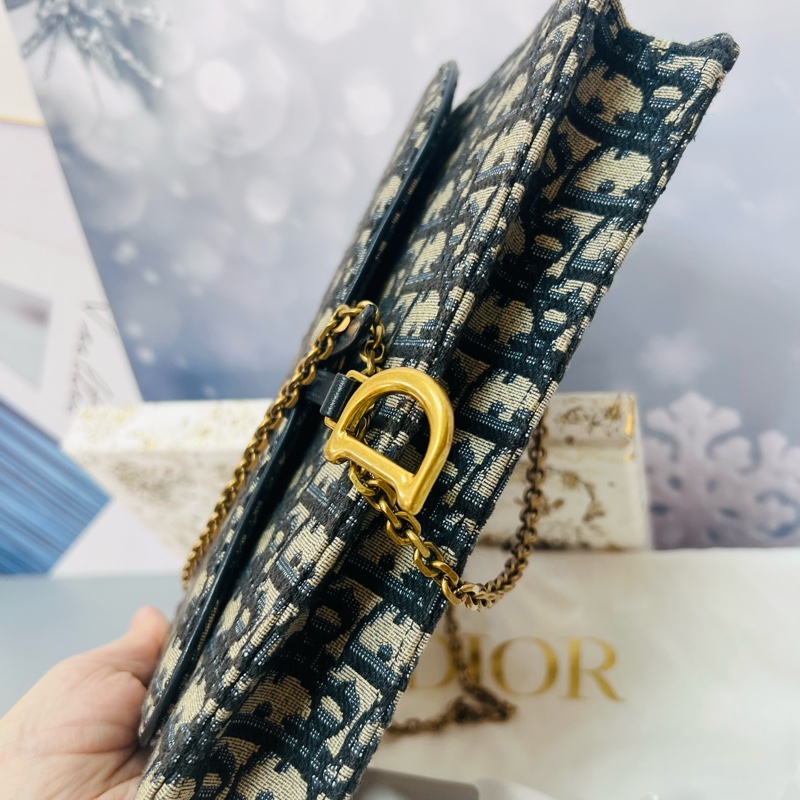 Dior老花大號鏈條包-6