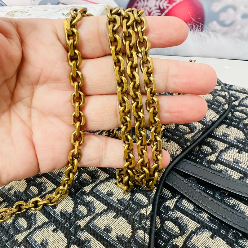 Dior老花大號鏈條包-10