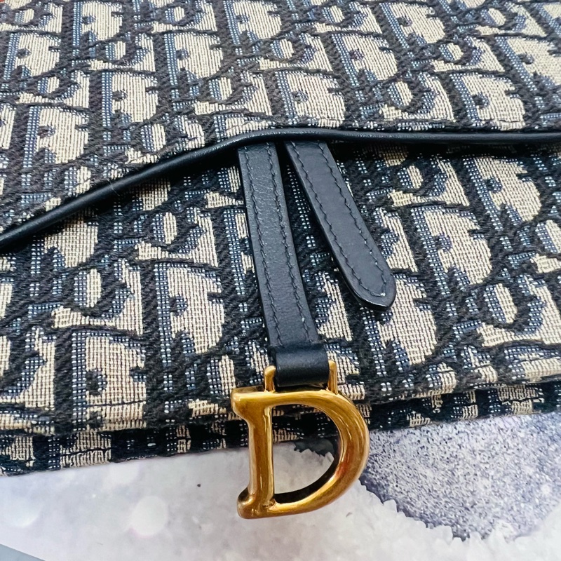 Dior老花大號鏈條包-15