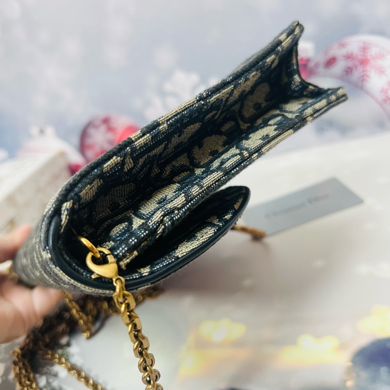 Dior老花大號鏈條包-17