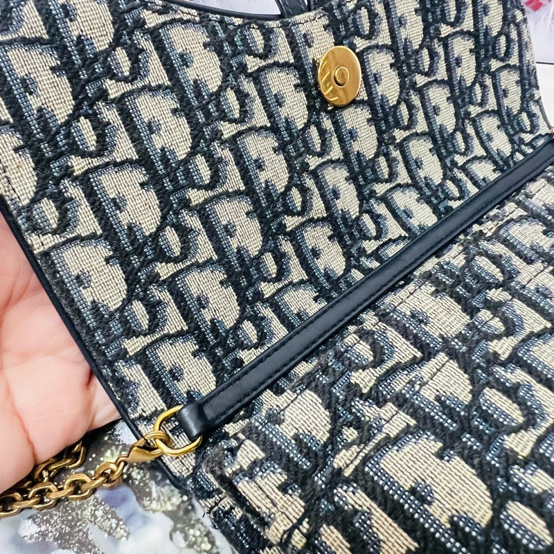 Dior老花大號鏈條包-24