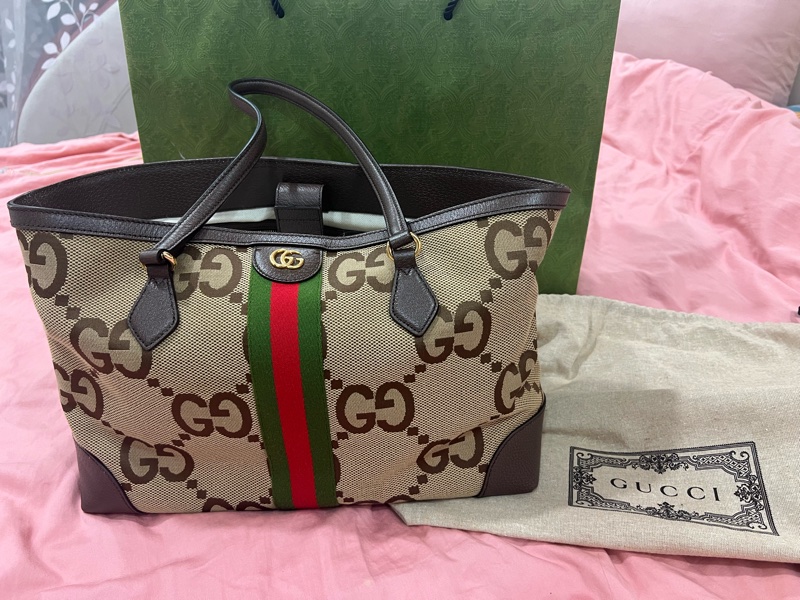 Gucci大Logo 托特包-0