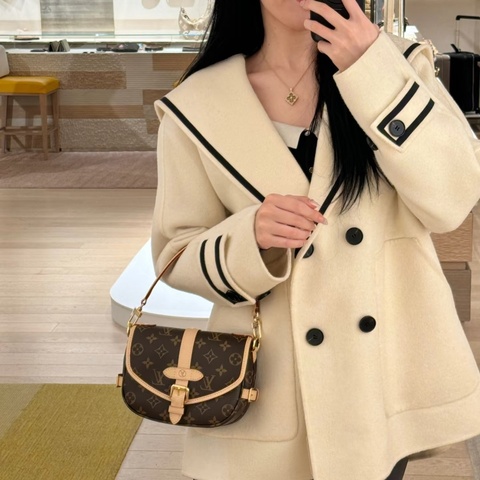 LV Saumur BB 雙子星🤎兩用-郵差包 大全配⭐️