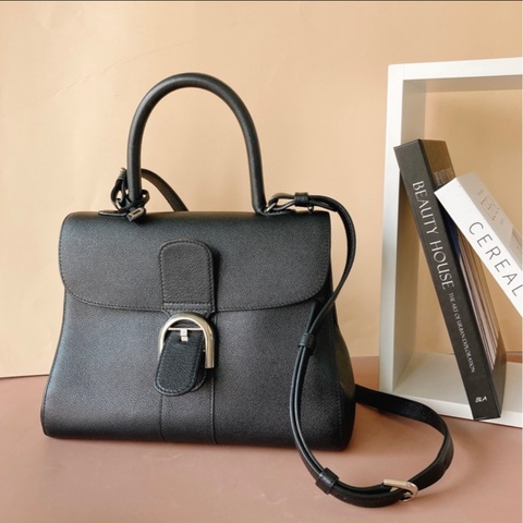 DELVAUX   Brillant MM Rodéo Calf    Black
