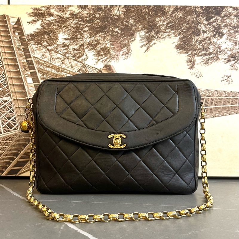🩵Chanel 相機包 古董袋 皮袋 肩背袋 扺🩵-4